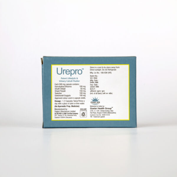 Urepro Capsule – Ayurvedic Herbal Support for Kidney & Urinary Wellness