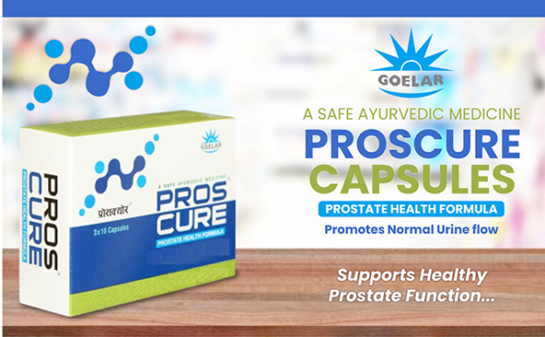 Proscure Capsule – Ayurvedic Support for Prostate Wellness