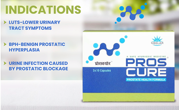Proscure Capsule – Ayurvedic Support for Prostate Wellness