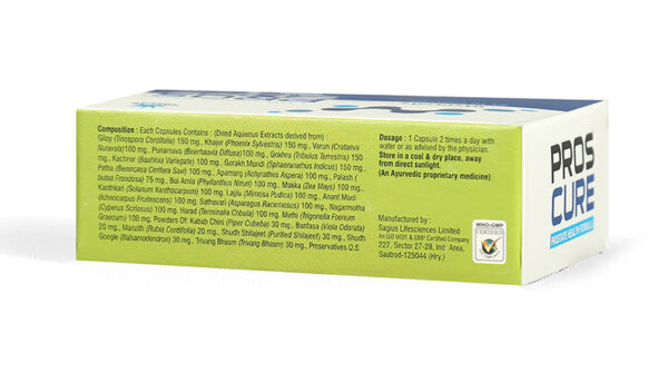 Proscure Capsule – Ayurvedic Support for Prostate Wellness