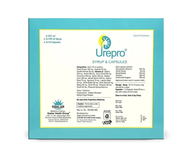 Urepro Kit – Ayurvedic Combo for Kidney Stones & Urinary Wellness