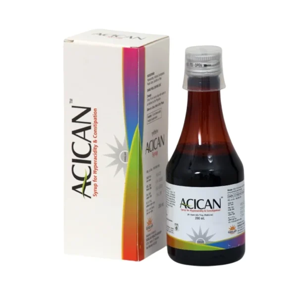 Acican Syrup - Ayurvedic Relief for Acidity, Gas & Constipation