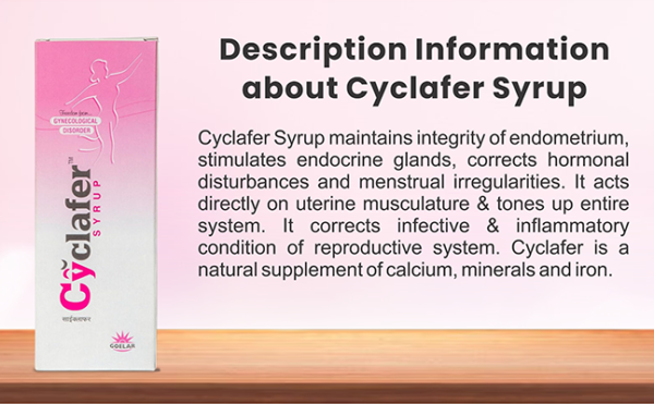 Cyclafer Syrup - Ayurvedic Support for Menstrual Balance & Women’s Wellness