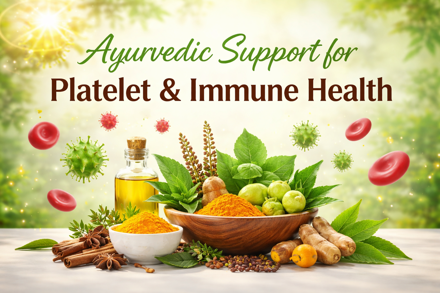 Helps support platelet count