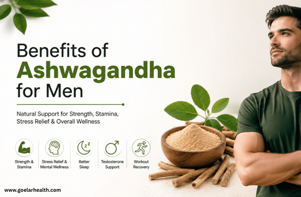 benefits of ashwagandha for men